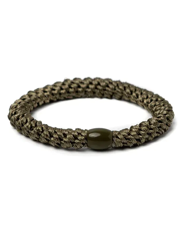 Elastiek/armband - Khaki Green