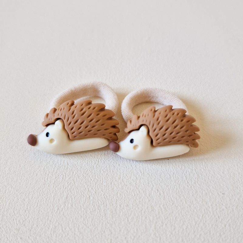 Haarelastiekjes egeltjes - set a 2 stuks