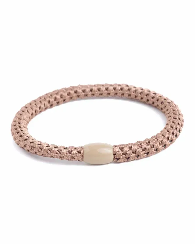Elastiek/armband - Slimz Nougat