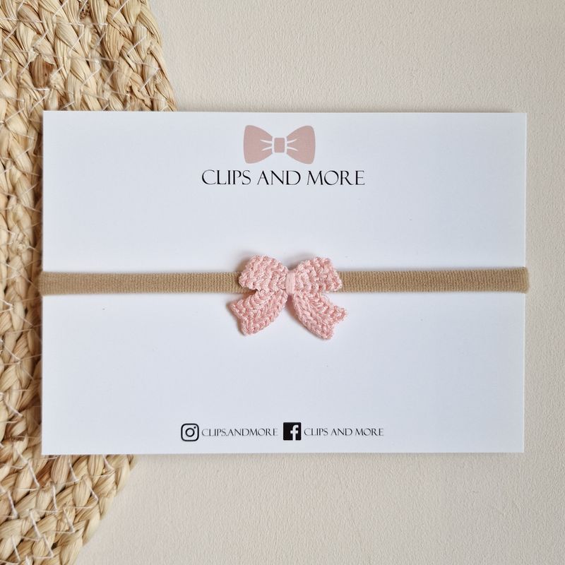 Haarbandje bows - roze