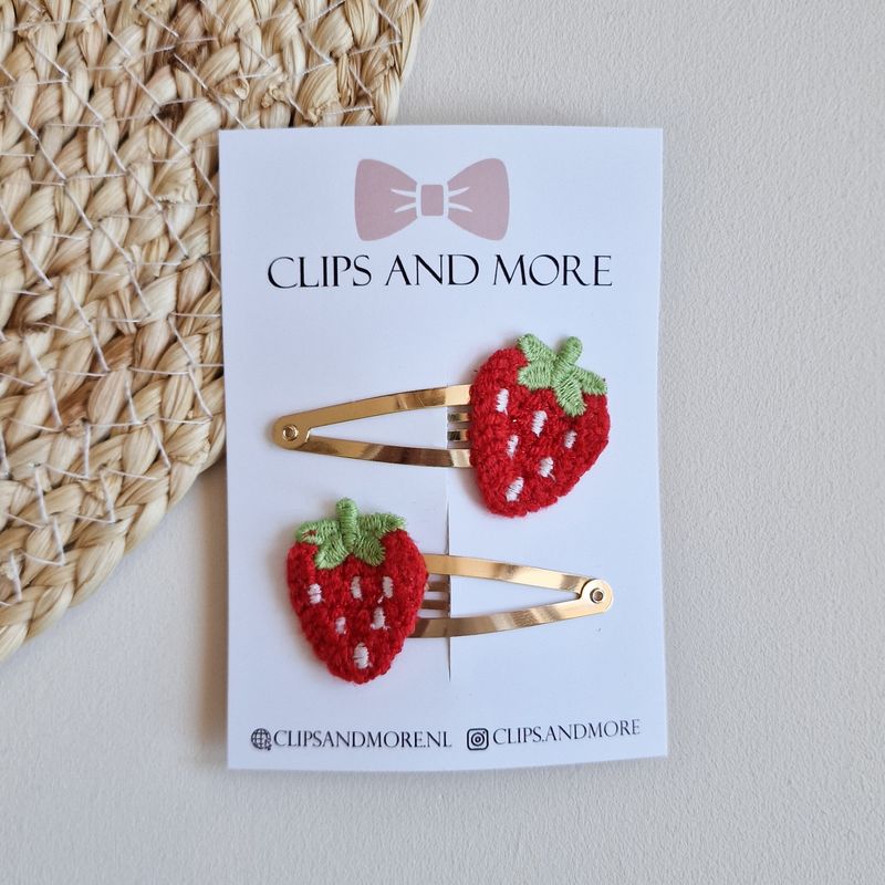 Klikklak strawberry - rood