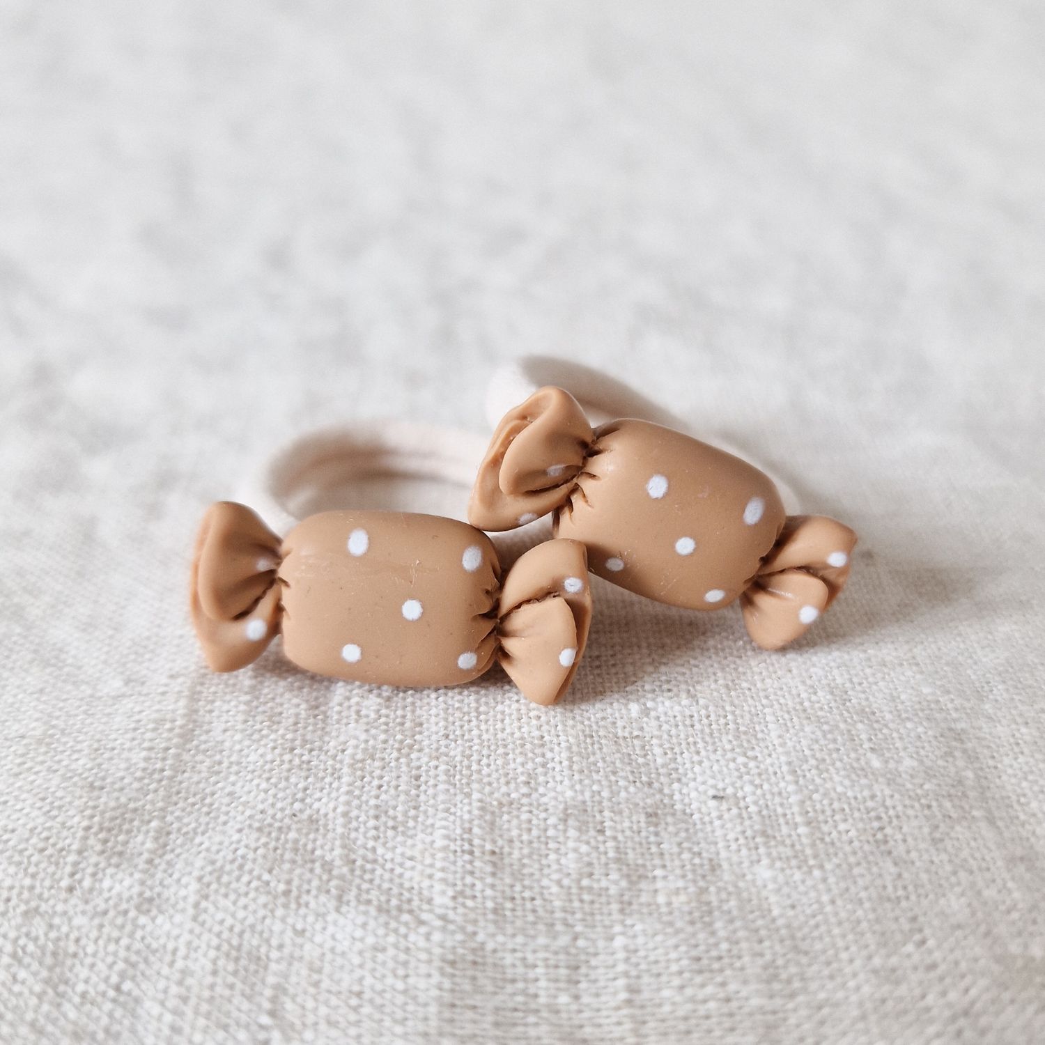Haarelastiekjes snoepjes - set a 2 stuks