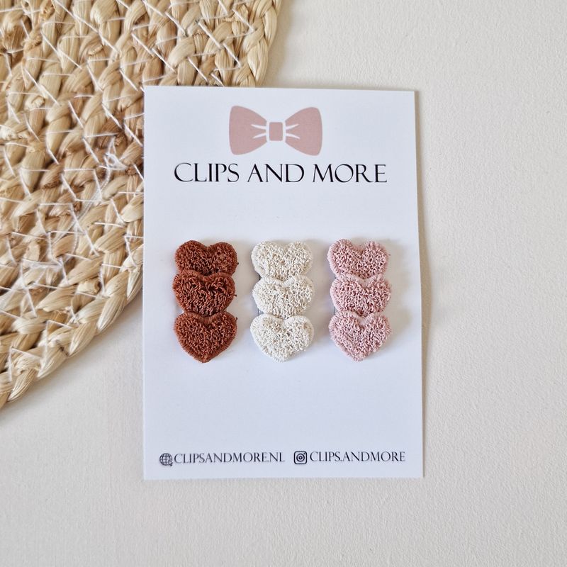 Antislip hearts - setje 3 stuks