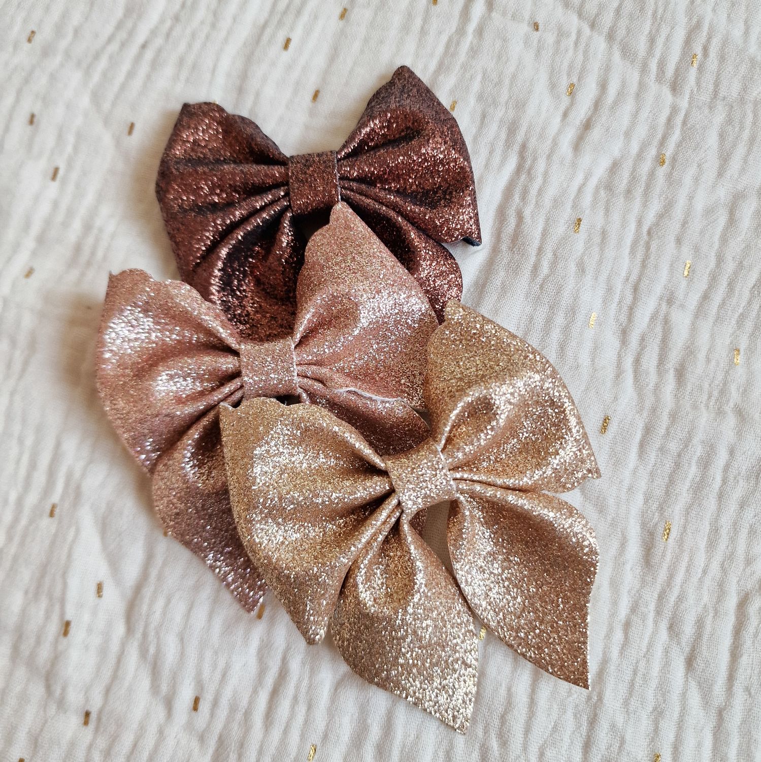 Strik Olivia - fijne glitter in kleur naar keuze