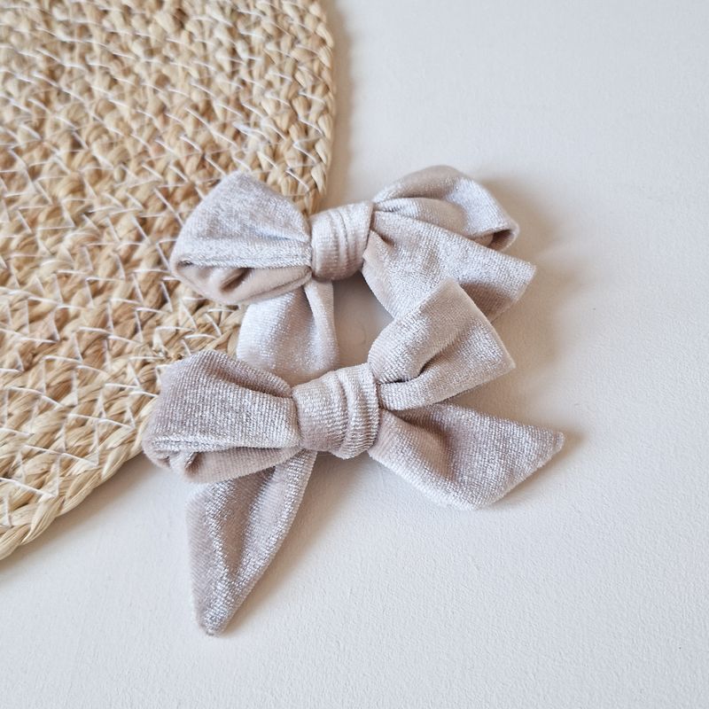 Strik Velvet setje 2 stuks - beige