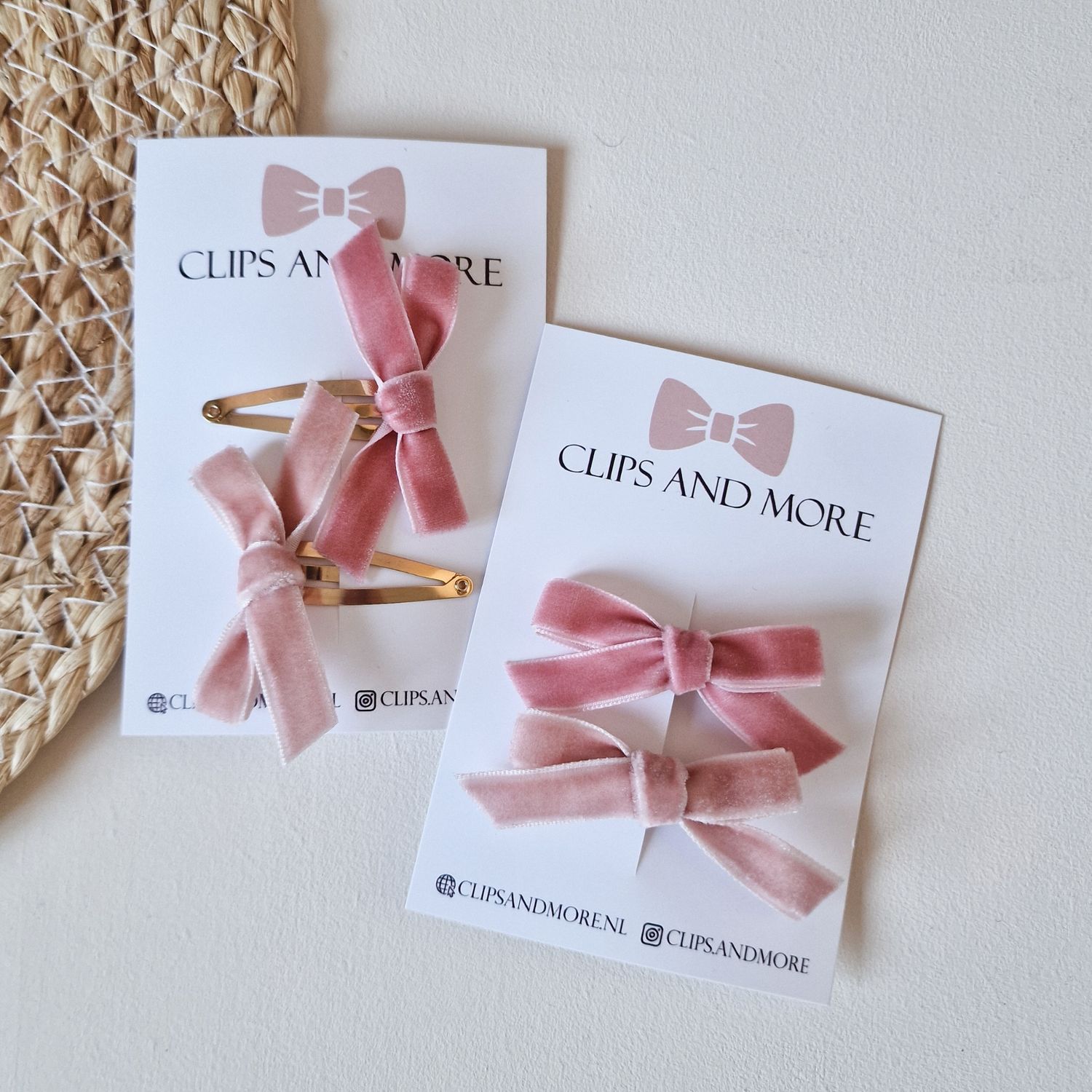 Lauren - setje 2 stuks roze