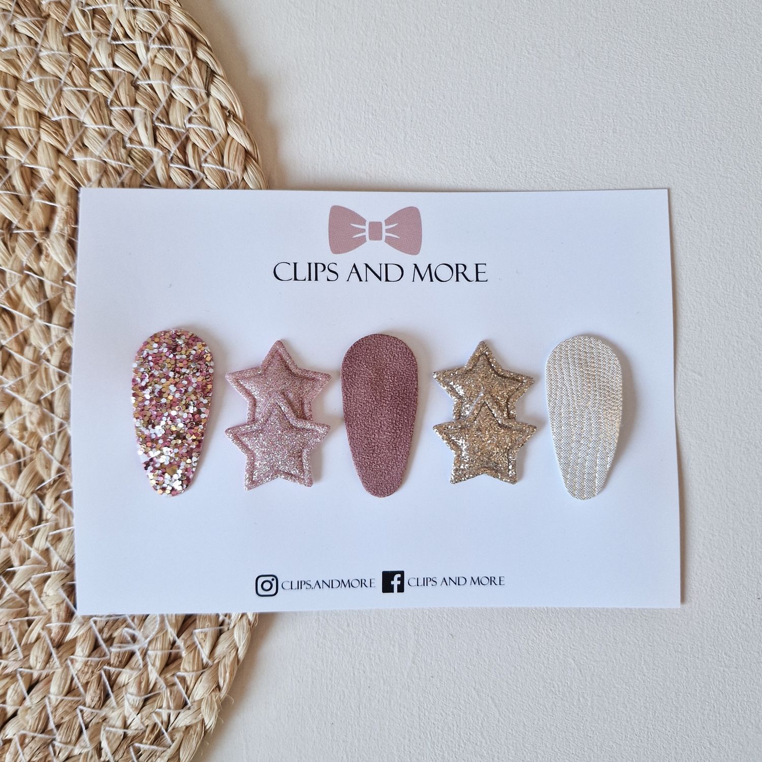 Antislip cadeausetje - Christmas pink