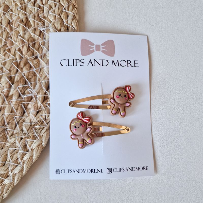 Klikklak gingerbread - setje 2 stuks