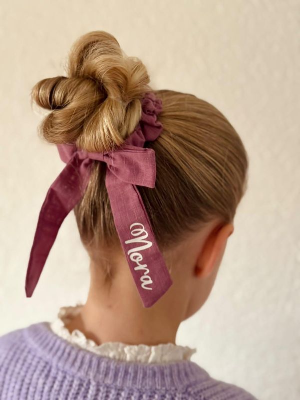 Haarstrik Nora - gepersonaliseerd mauve