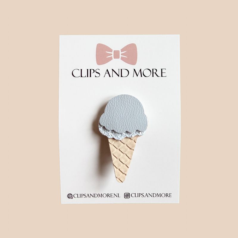Ice cream - light blue