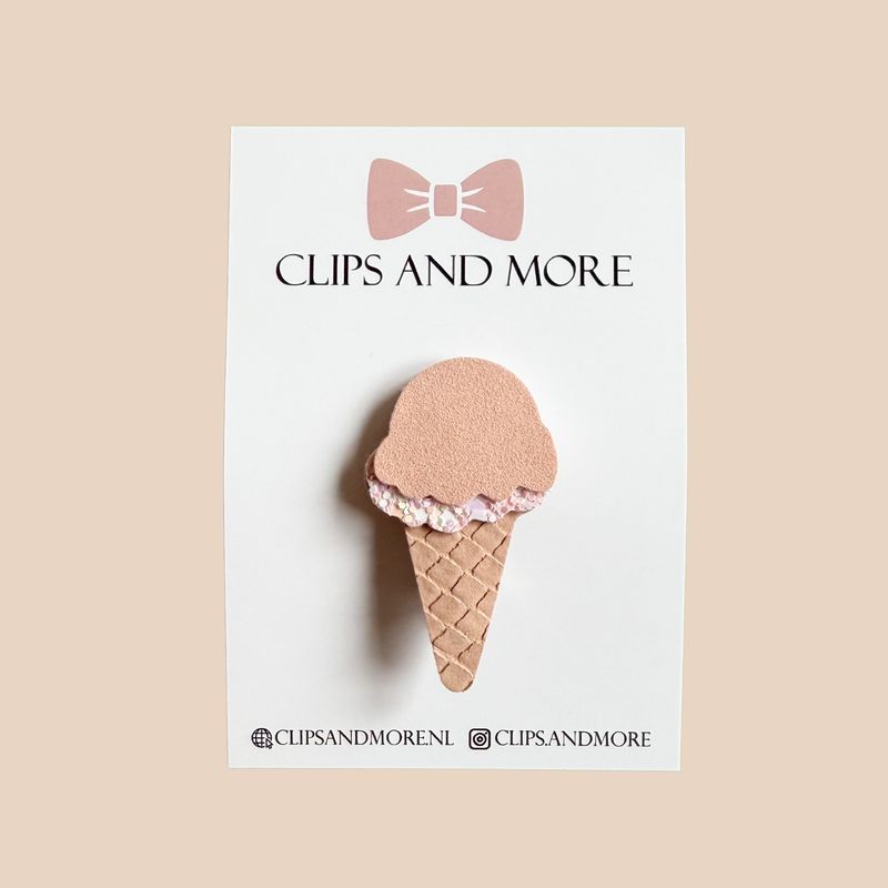 Ice cream - peach