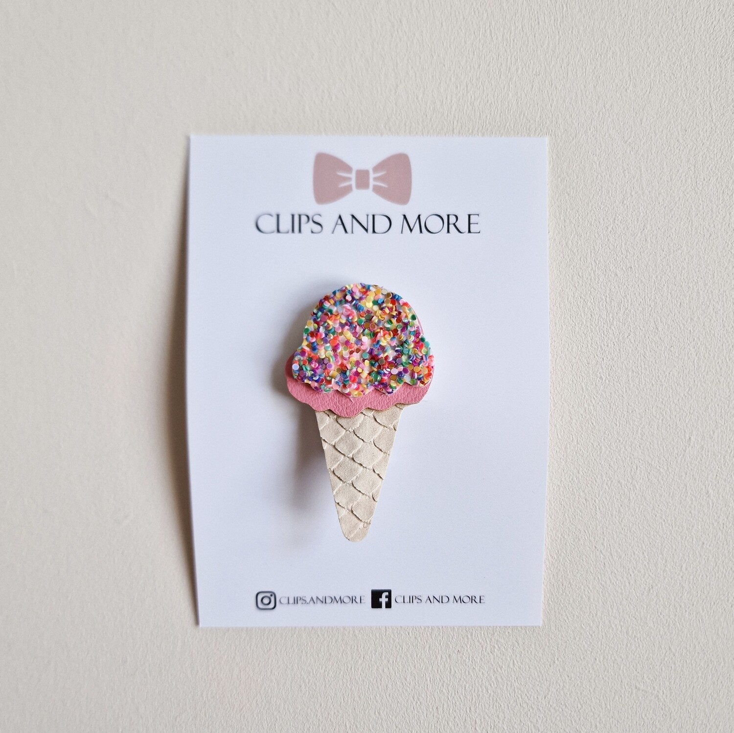 Ice cream - disco dip roze