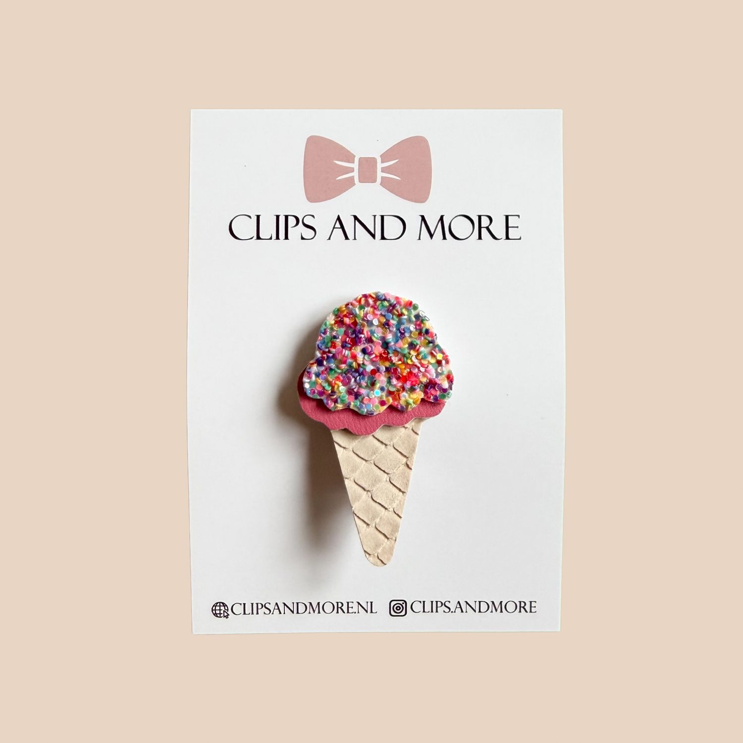 Ice cream - disco dip roze