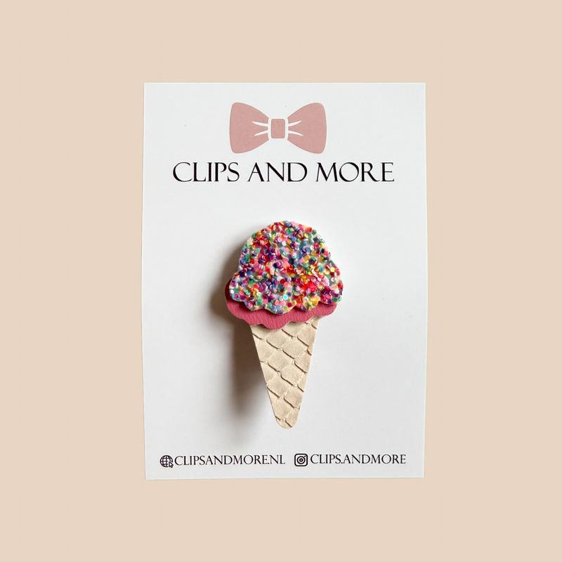 Ice cream - disco dip roze