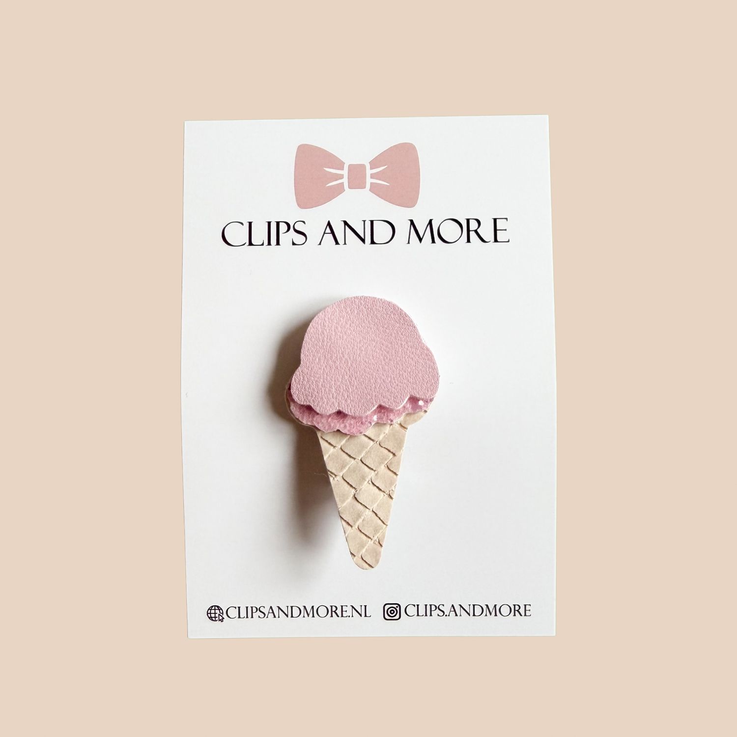 Ice cream - light pink