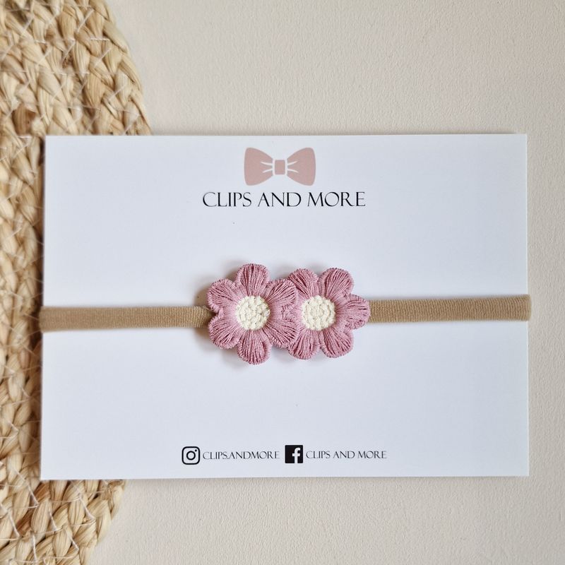 Haarbandje Ella - old pink