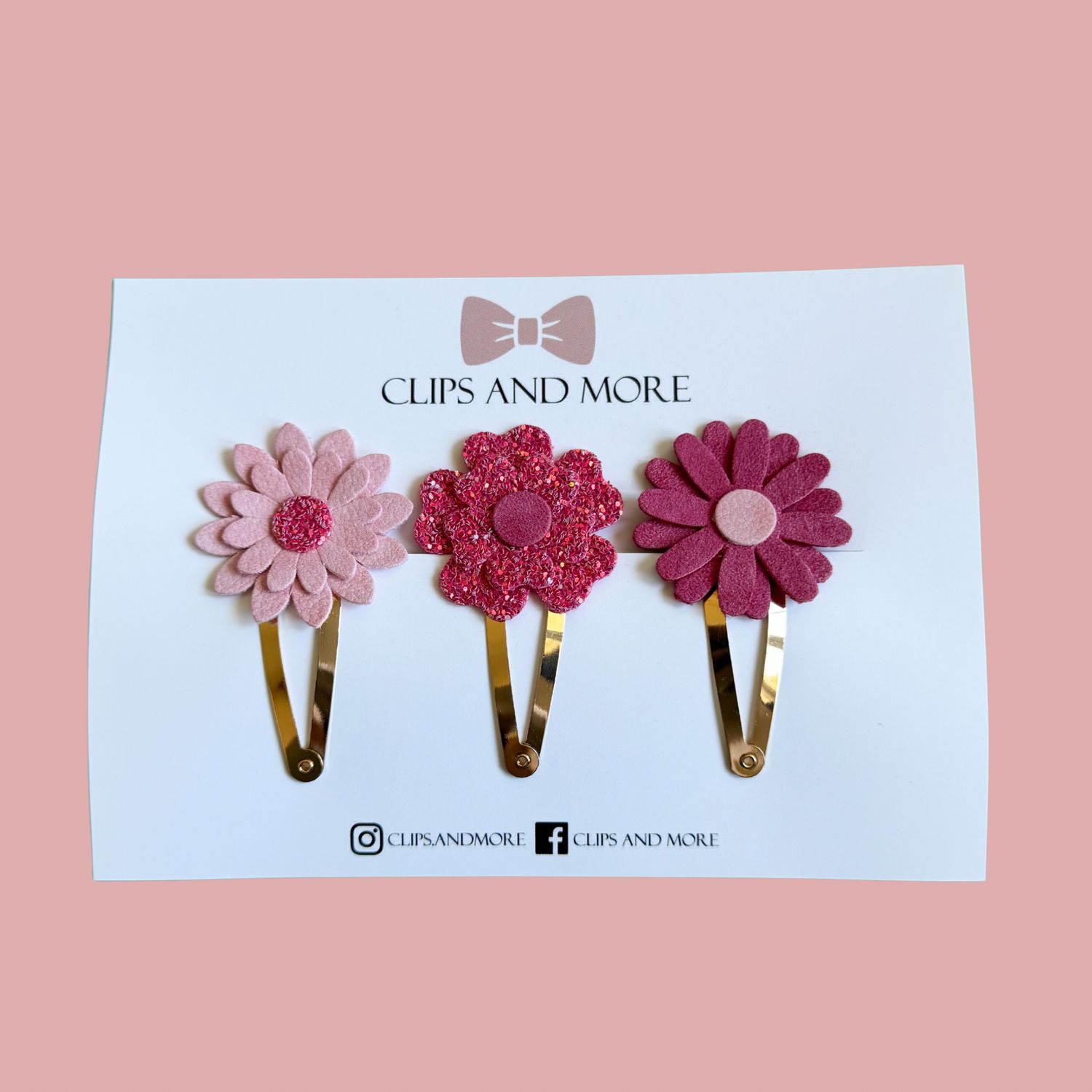 Cadeauset bloemen - roze