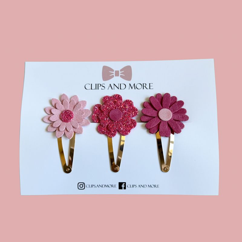 Cadeauset bloemen - roze