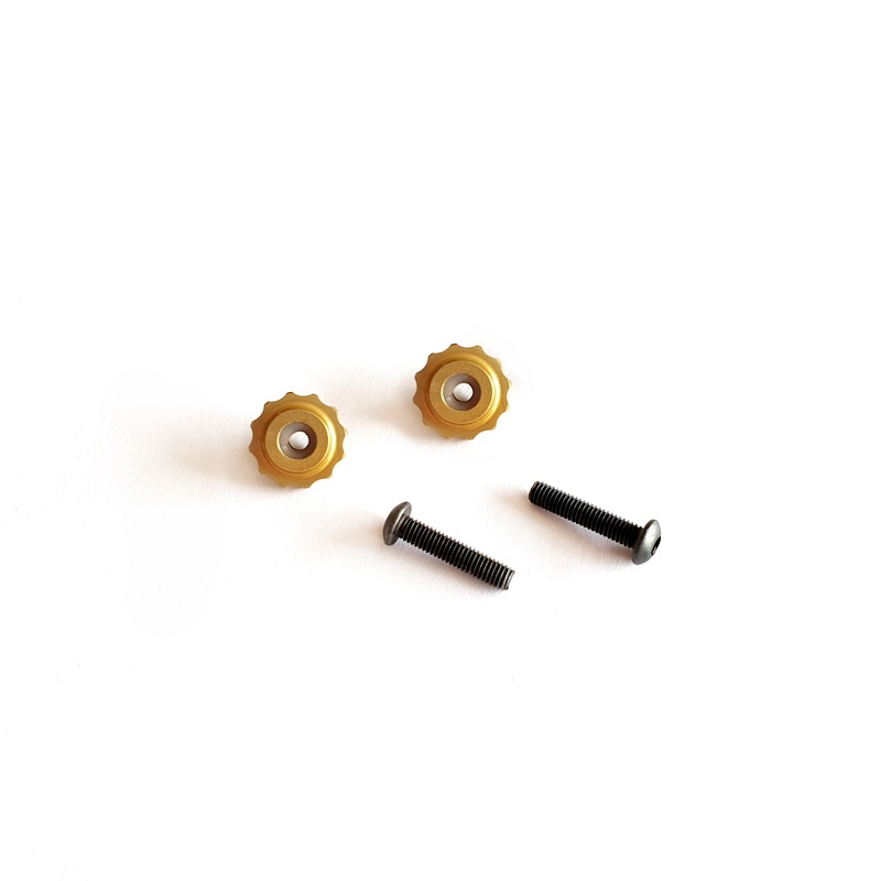 METAL SIDE SPRING RETAINER SCLUTCHED - 2PCS