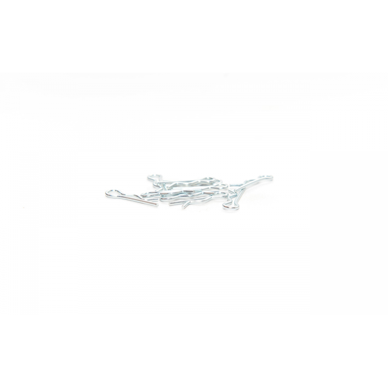 Karossieriesplinte klein/silber 10 Stück