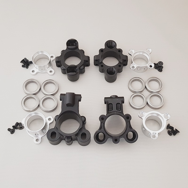 Präzisions-Radaufhängung Aluminium Hinten und Vorne