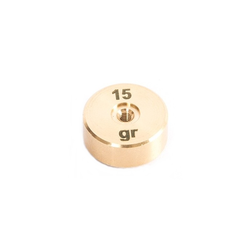 15GR Schraubgewicht Messing