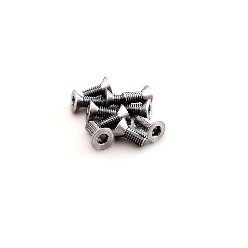 Senkkopfschraube gehärtet  M2,5 x 6 TS -10 pcs