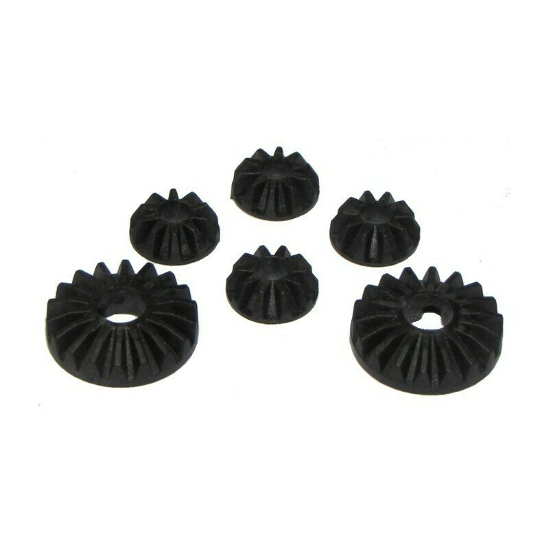 differential bevel + satellite gears (4+2) carbon version