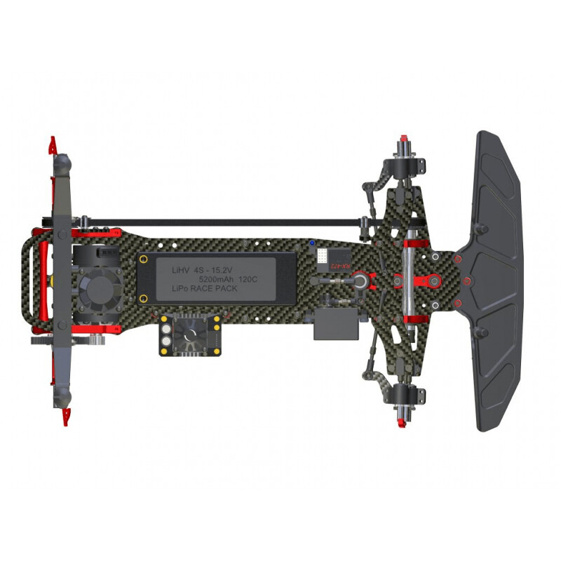 Capricorn C8 ACTION 1/8 Pan car - side 2 side