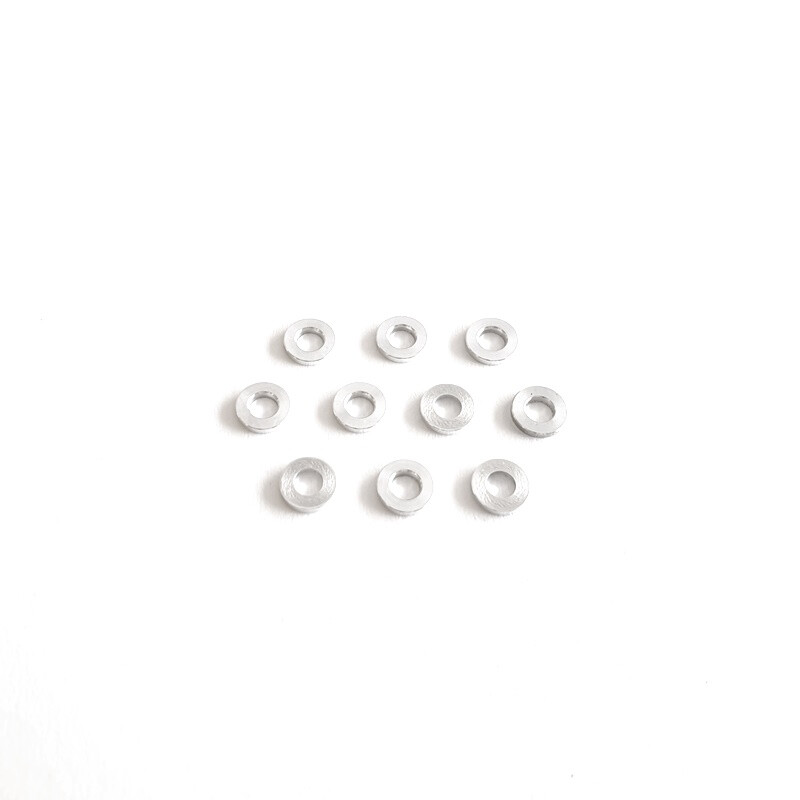 3X6X1.0MM ALU SHIMS (10PCS)