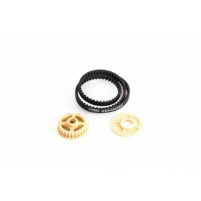 Pulley Z26 + flange + 393 latera belt Kit