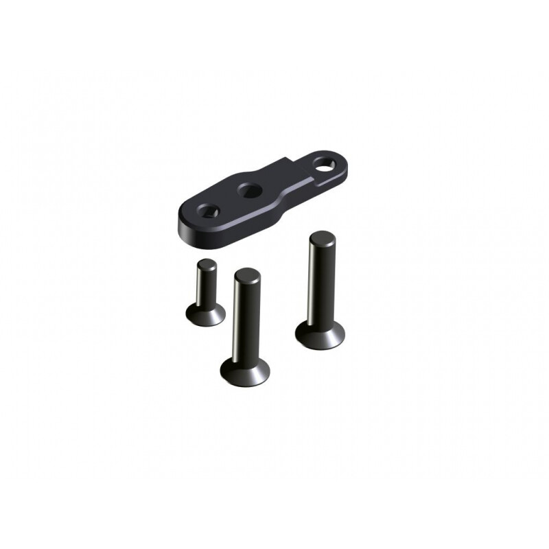 FRONT BODY MOUNT PLATE ALU