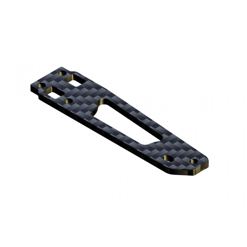 F102 carbon servo plate
