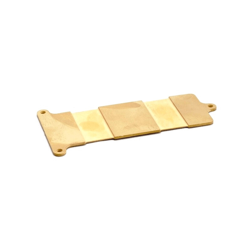 Akkuplatte 34Gramm Messing