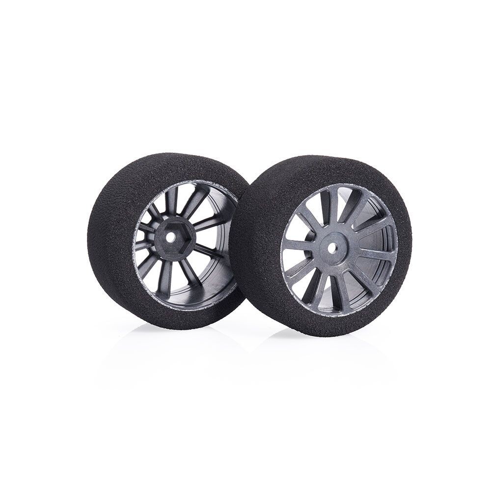 Matrix Moosgummireifen Carbon Felge 35sh hinten ungeschliffen (Paar)