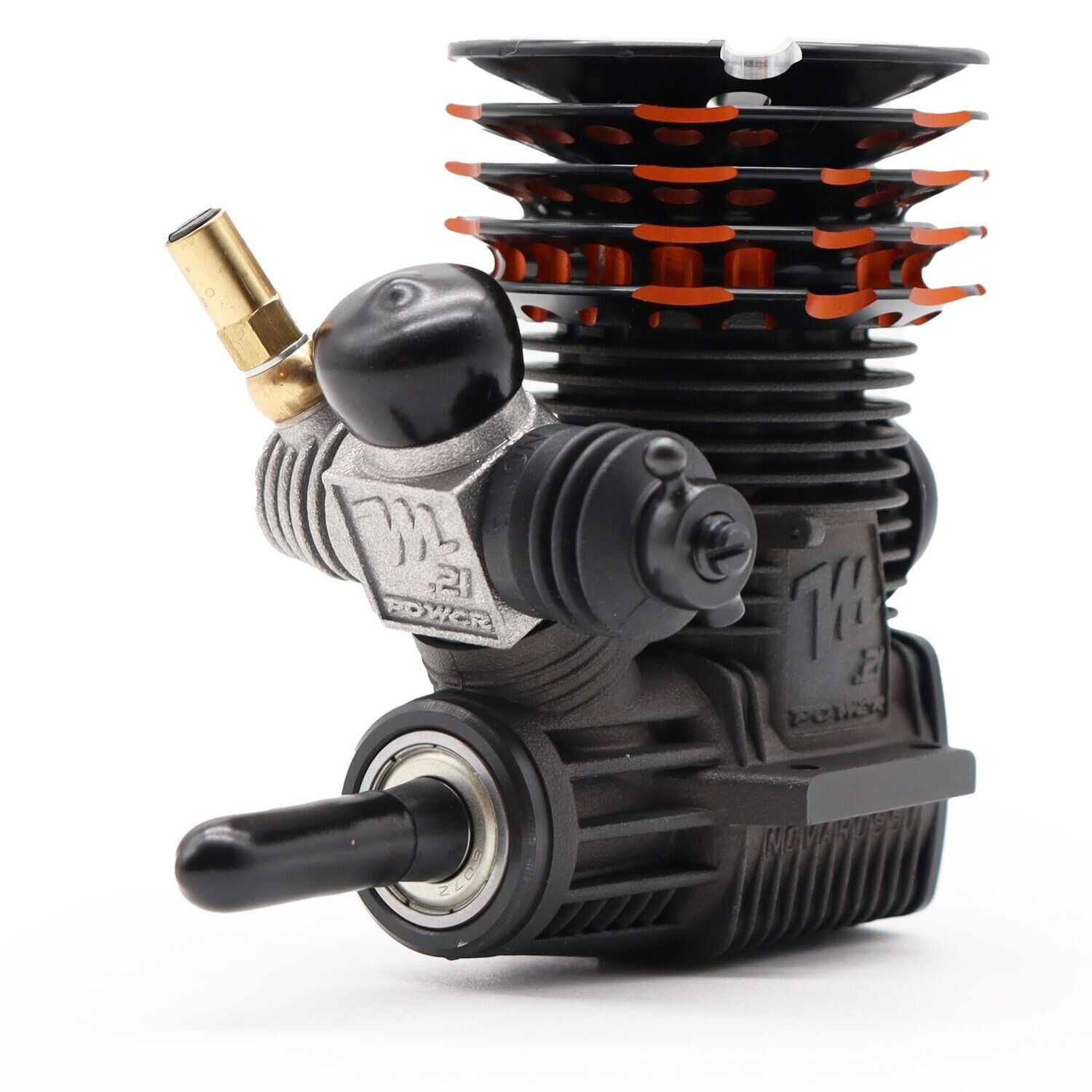 MAX Power 351 - 9 Kanal Tuned CERAMIC 14 mm Welle Langhuber, Messing Laufbuchse fertig eingelaufen