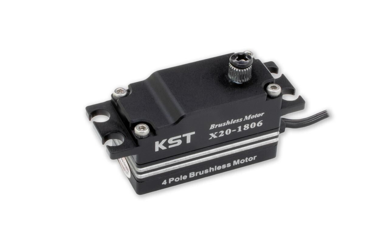 KST X20-1806LP V8.0 18kgf.cm - 0,06sec/60°@8.4V Extrem Low Profile Gasservo 1/8 & 1/10 und Lenkservo 1/10