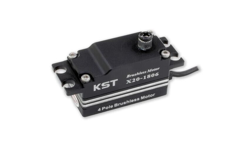 KST X20-1806LP V8.0 18kgf.cm - 0,06sec/60°@8.4V Extrem Low Profile Gasservo 1/8 & 1/10 und Lenkservo 1/10