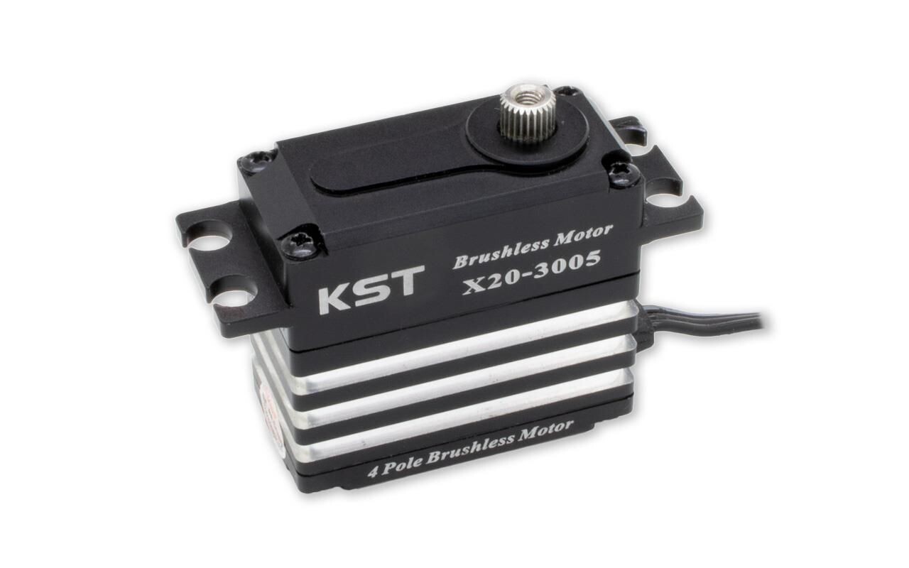 KST X20-3005 V8.0 32kgf.cm@8.4V -0,04sec/60°@8,4V  Servo für 1/8 Lenkung