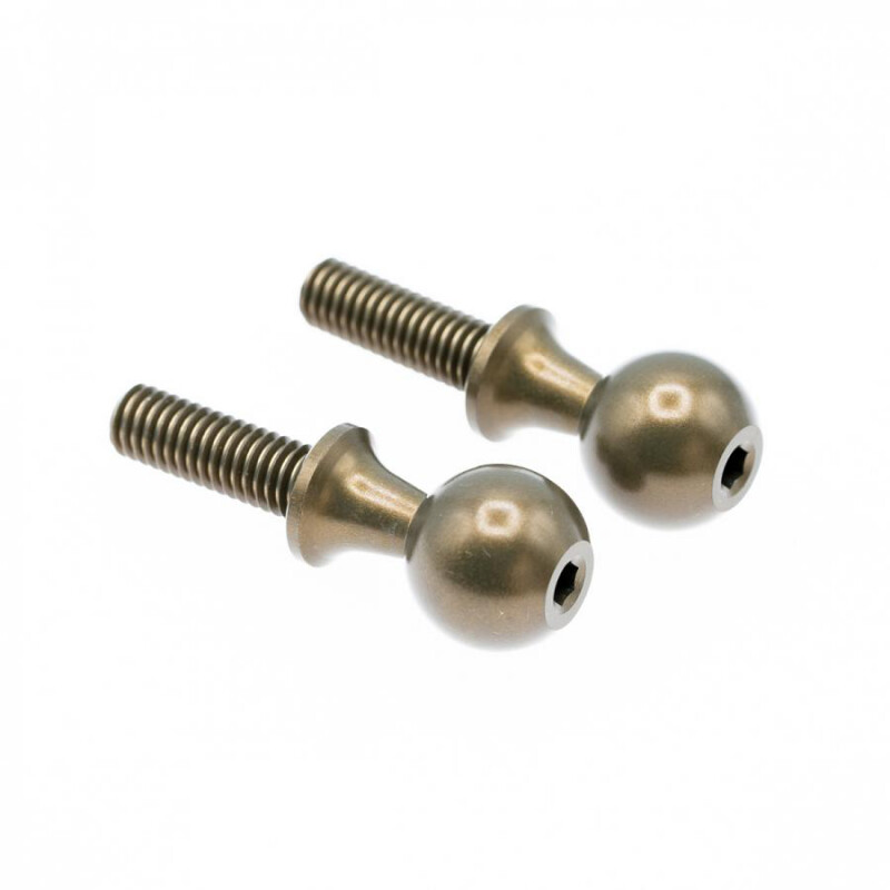LabGT2 Pivot Ball Aluminium Hardcoatiert 13,8mm- 2 PCS