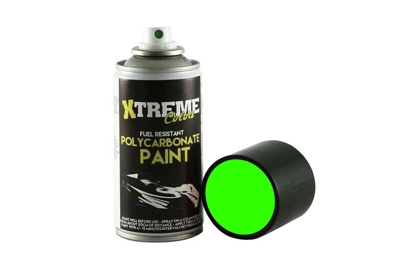 Lexan Farbe Neon Grün 150ml (deckt gut auch ohne weiß) Xtreme