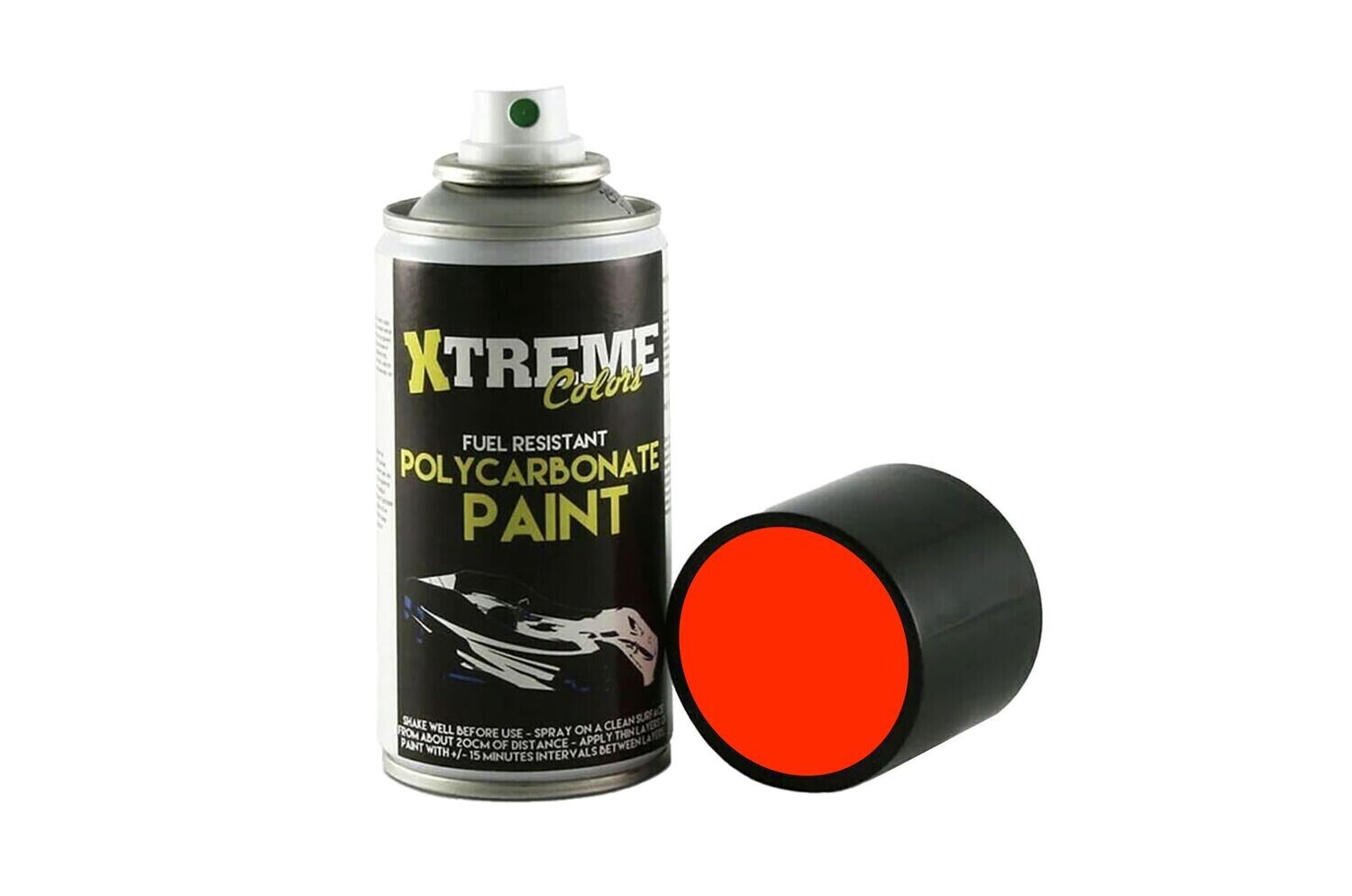 Lexan Farbe Neon Rot 150ml (deckt gut auch ohne weiß) Xtreme