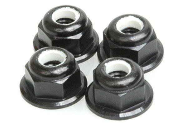 Stoppmuttern M4 metallic schwarz (4)