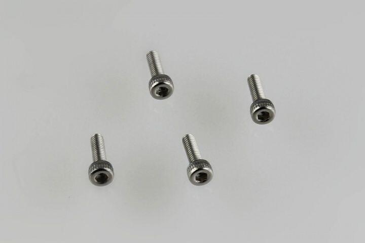 Innensechskant Zylinderkopf-Schraube - M2,5x8 mm (4)