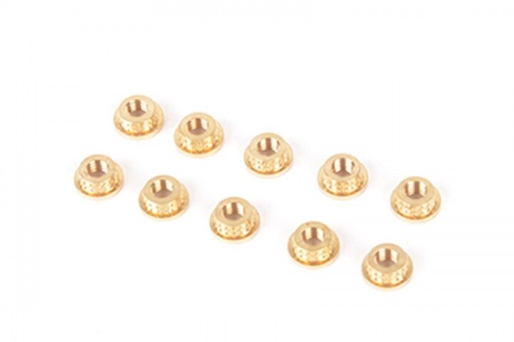 M3 Brass Inserts - pk10