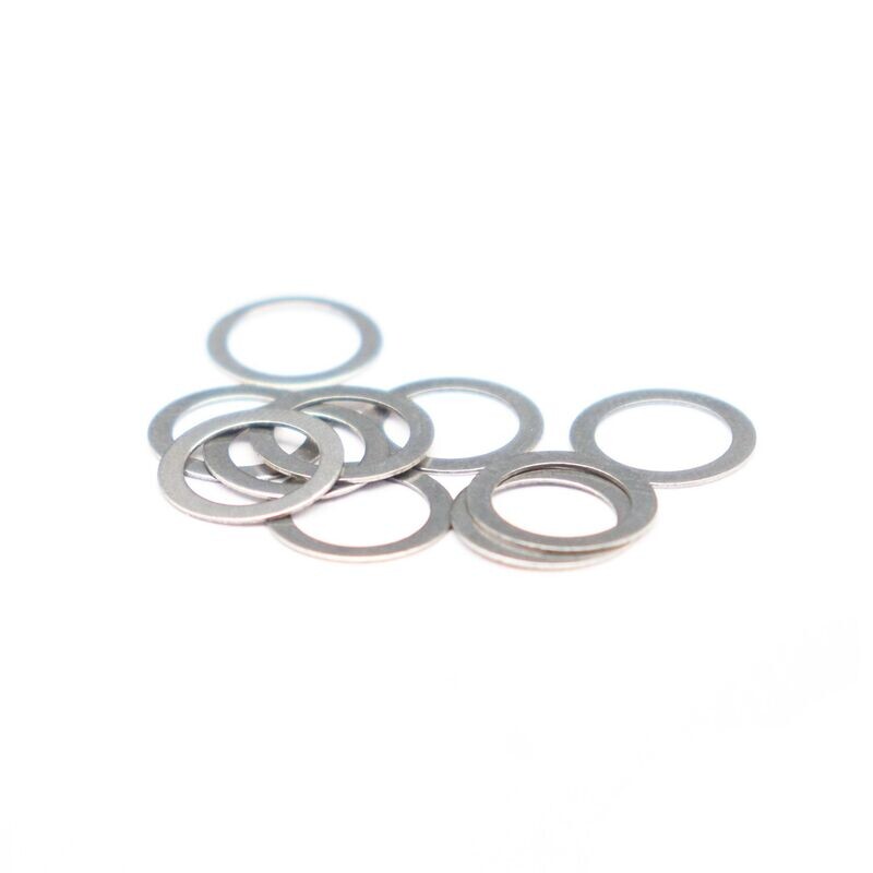 M7x10x0,3mm Scheiben zum Hinterlegen zwischen Frontlager und Konus