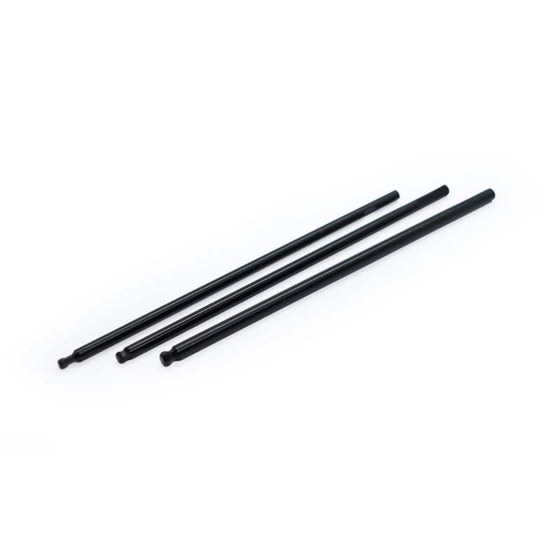 JumpstartRC Innensechskant Kugelkopf Ersatzklingen 2,0 / 2,5 / 3,0 mm tiefschwarz
