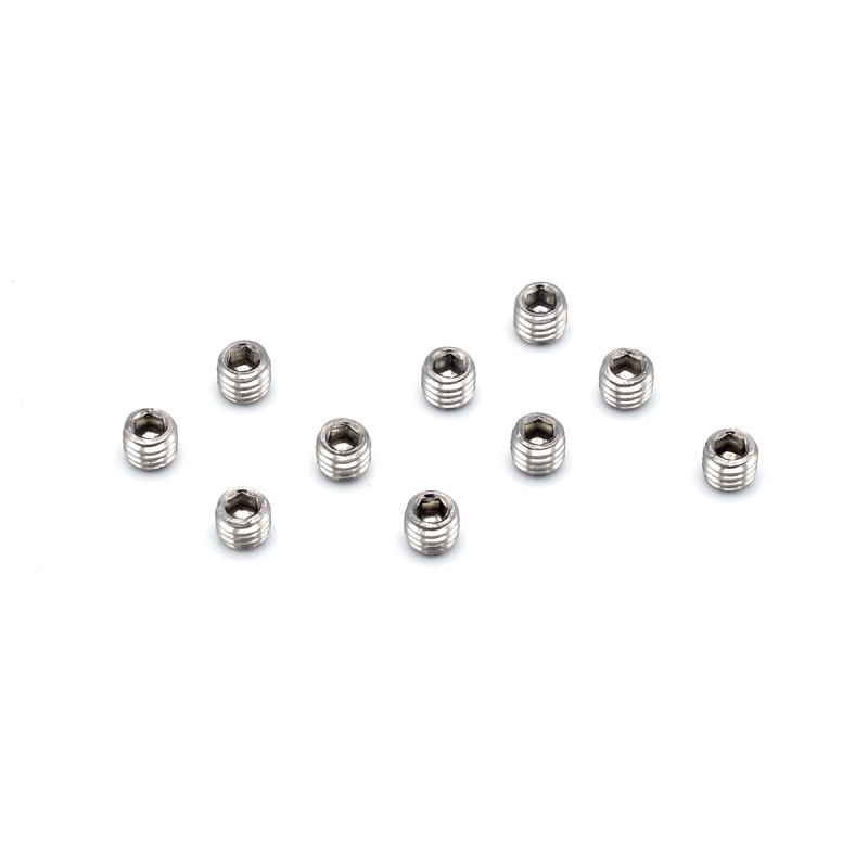 Madenschrauben speziell für den 2. Gang Super kurz und mit flachem "Kopf" 3X2,5 mm (10PC)