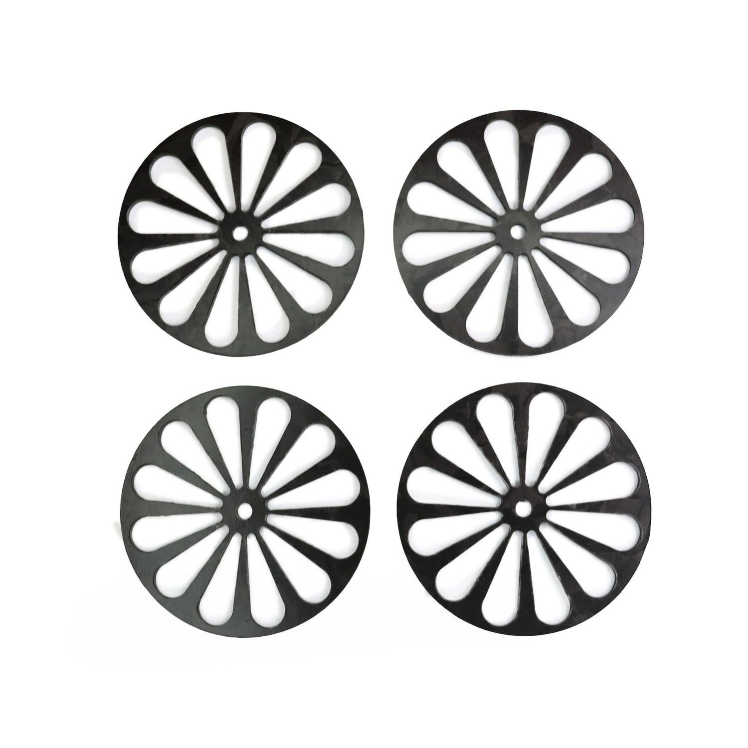Kohlefaser Set-Up Wheels 1/10