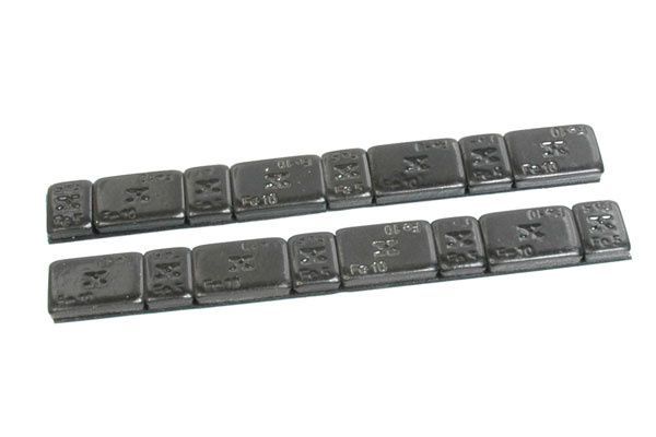 8x 5g und 8x 10g Klebegewichte , halten auf Aluminium und auf Kunststof (fettfrei)